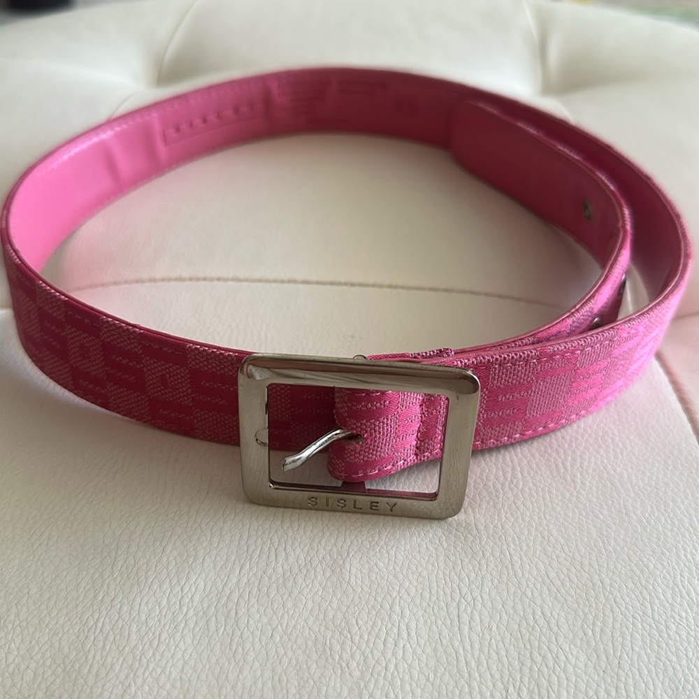 Sisley monogram belt